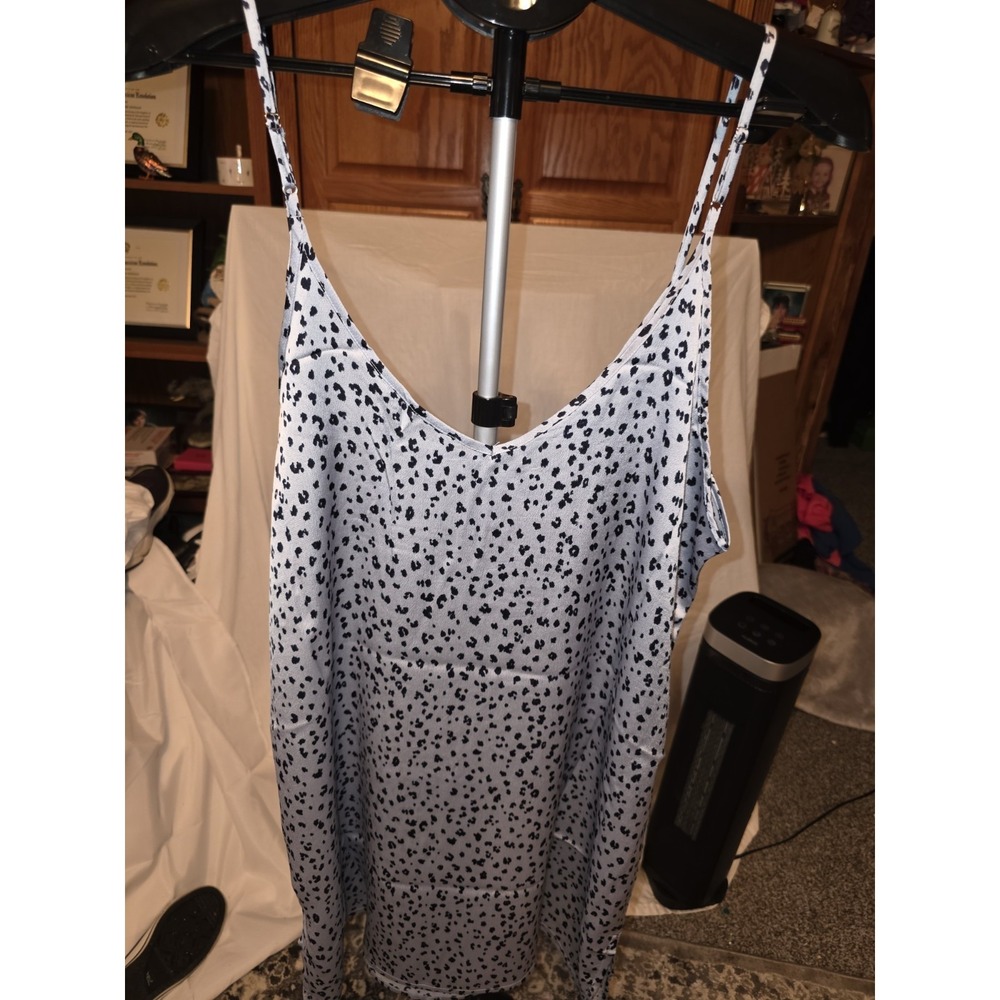 Zanana Night Gown Size XL Adjustable Straps Side Slits. Leasure, Casual,...